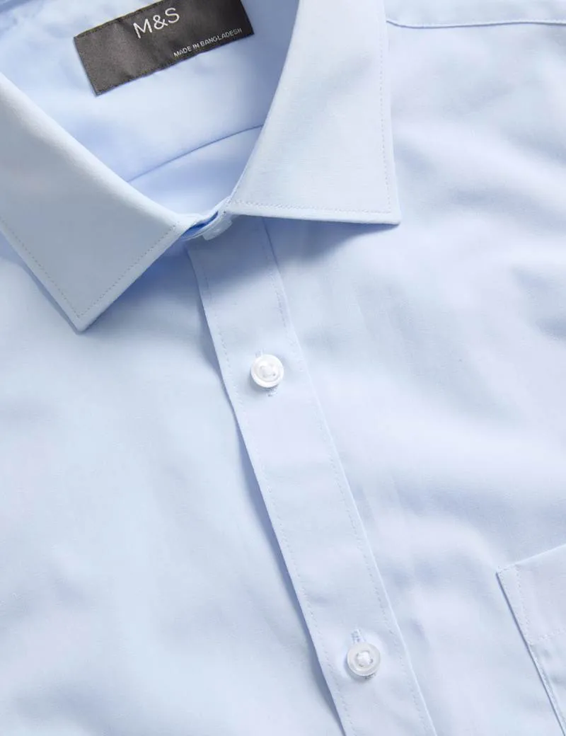 3pk Slim Fit Easy Iron Shirts