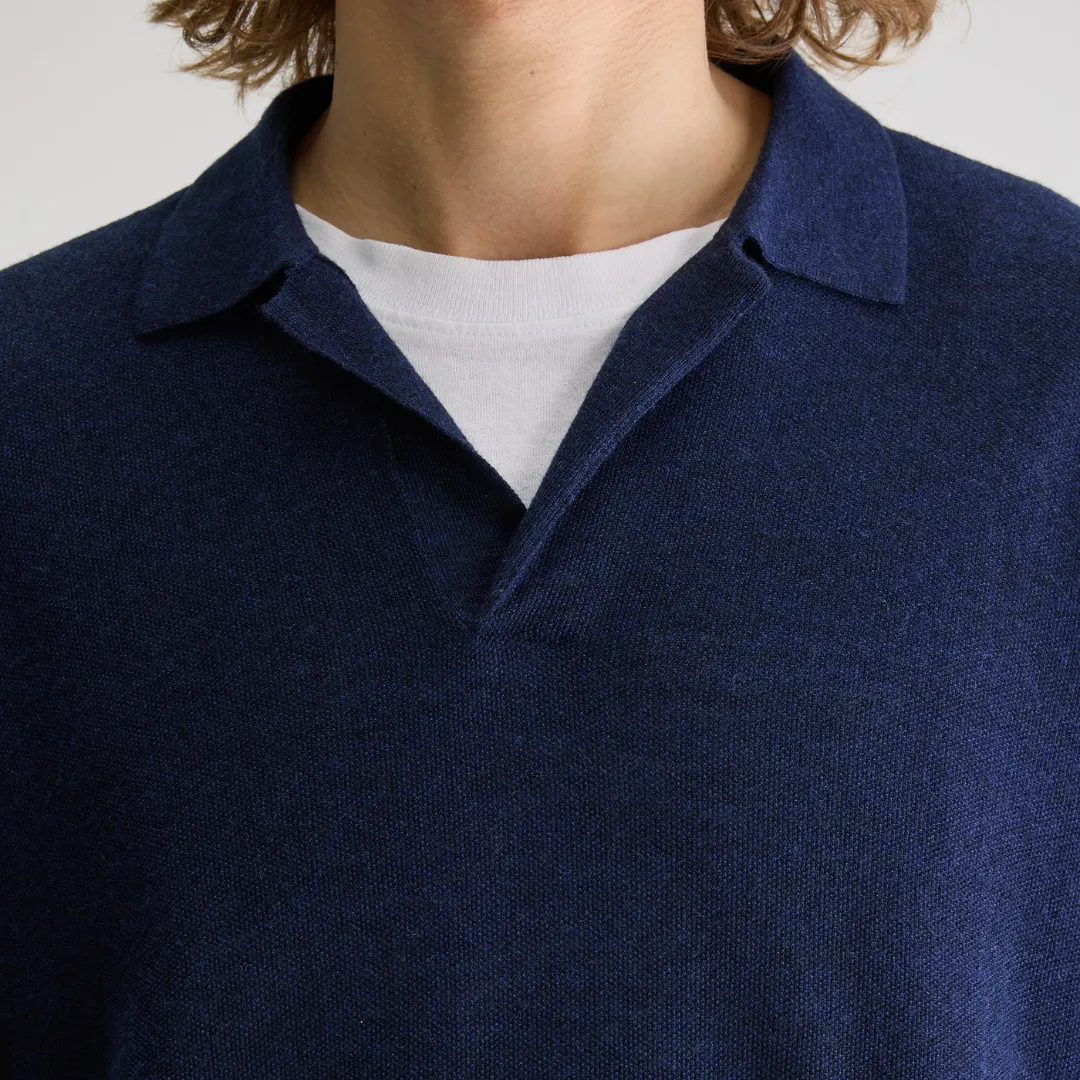 Alosh Relaxed Polo Sweater