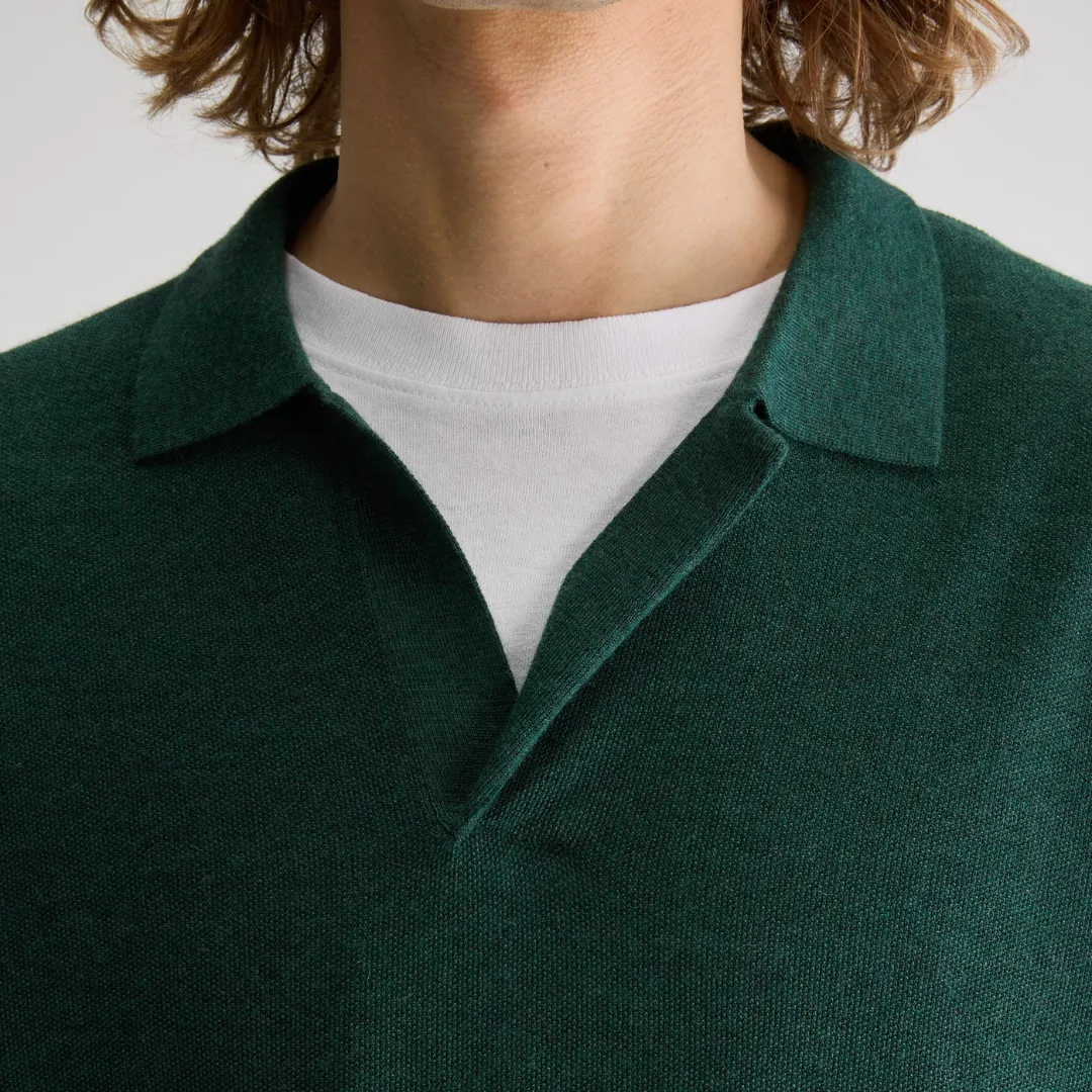 Alosh Relaxed Polo Sweater