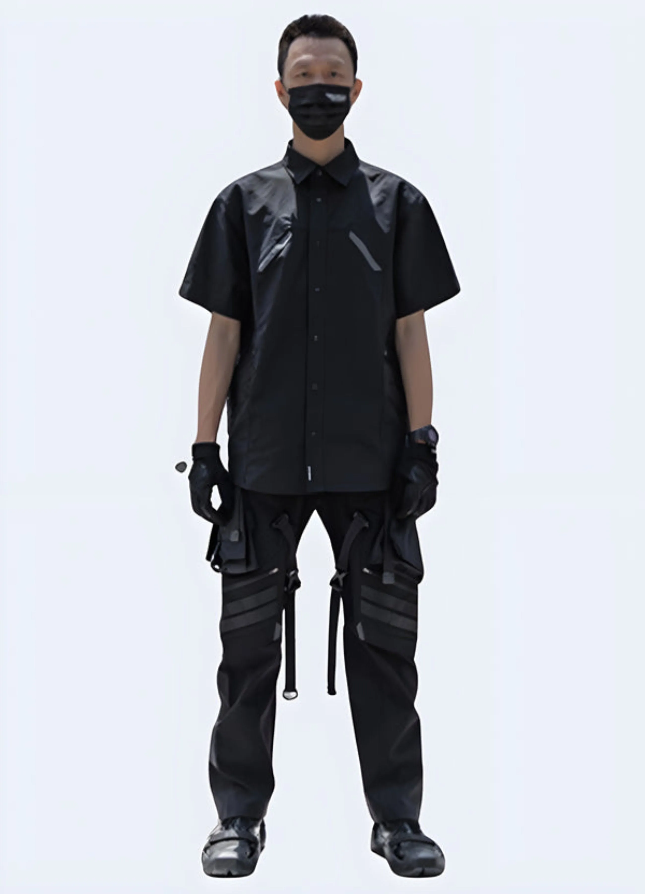 Black Techwear Shirt