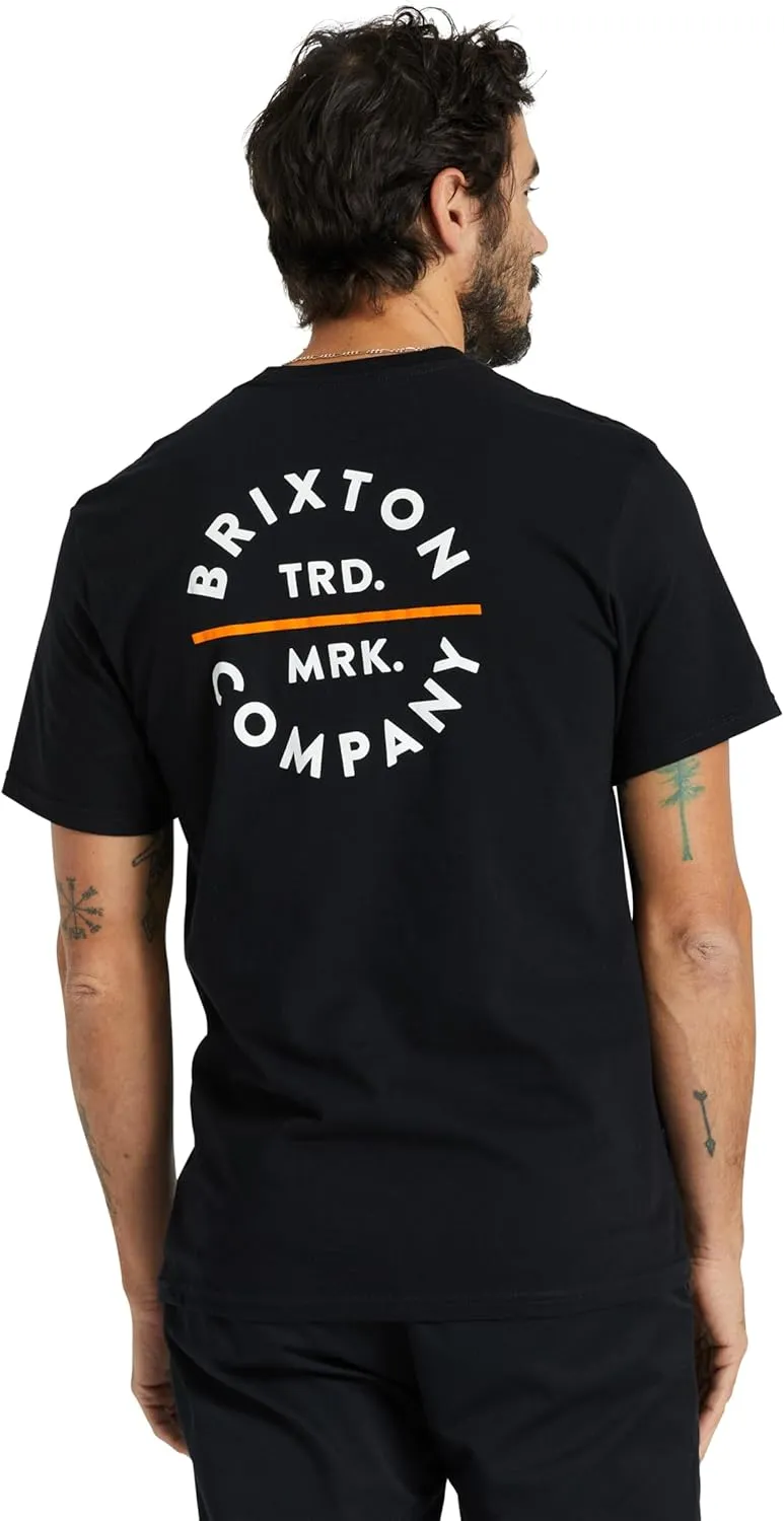 Brixton Men's Pledge Long Sleeve Standard T-Shirt