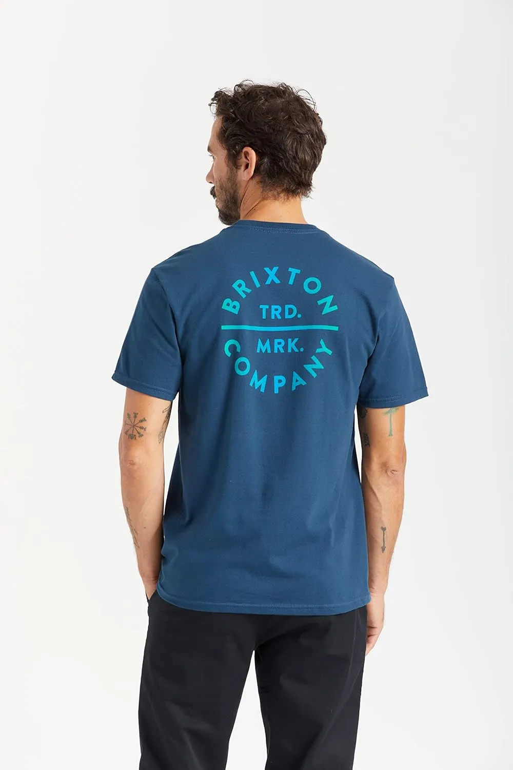 Brixton Men's Pledge Long Sleeve Standard T-Shirt