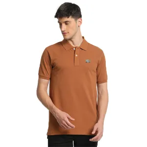Burberry Sleek Stone Logo Dark Mustard Polo 12980