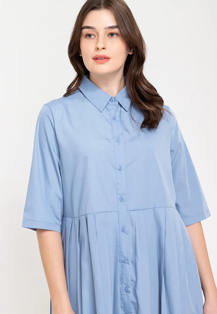 CEDAR Pleated Skirt Dress