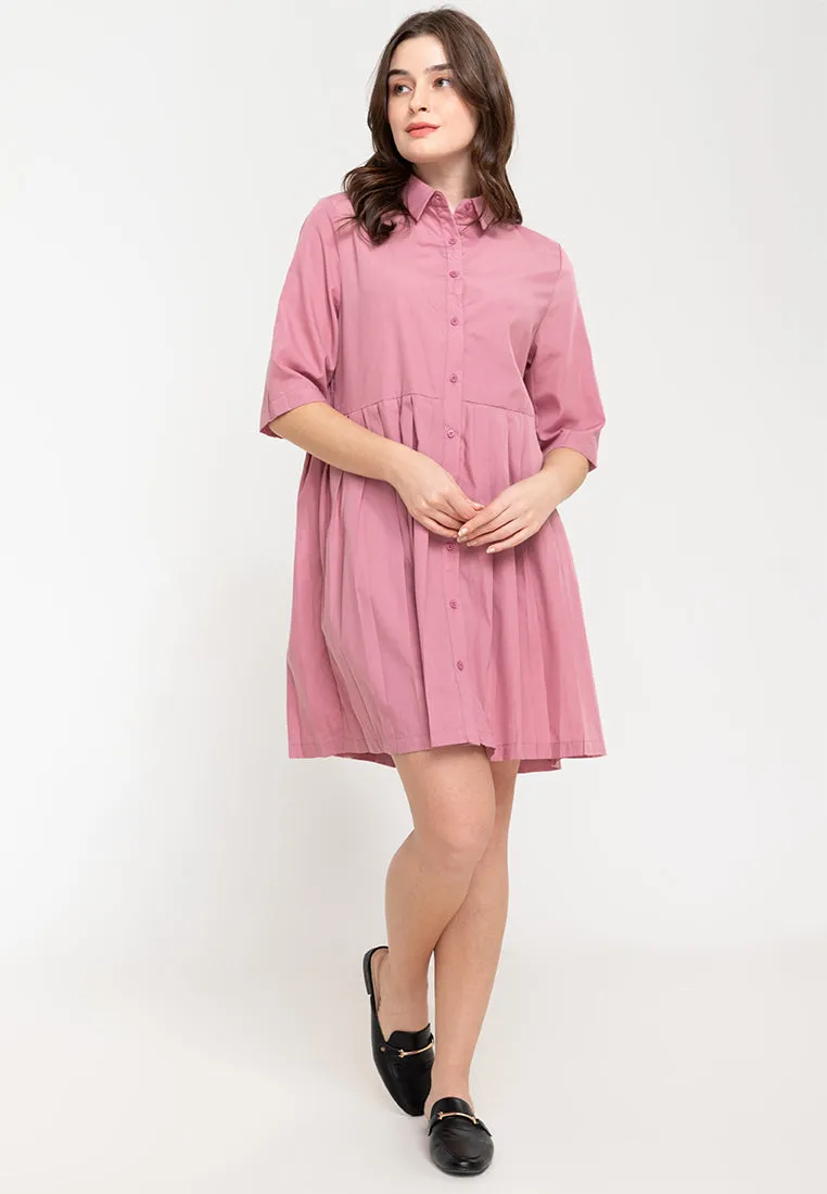 CEDAR Pleated Skirt Dress