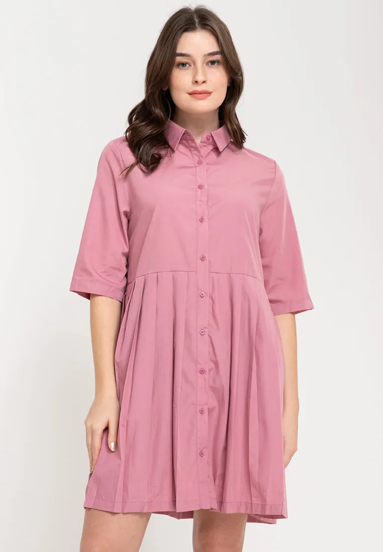 CEDAR Pleated Skirt Dress