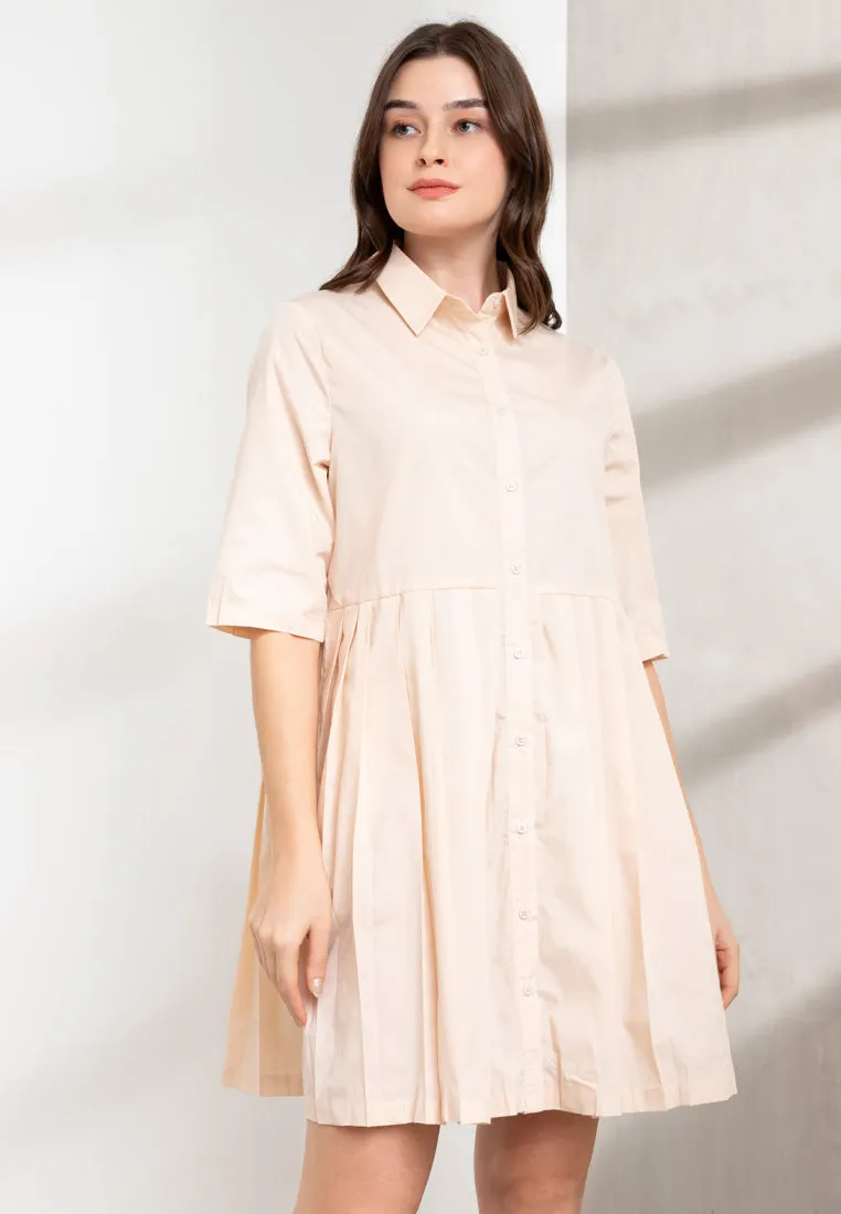 CEDAR Pleated Skirt Dress