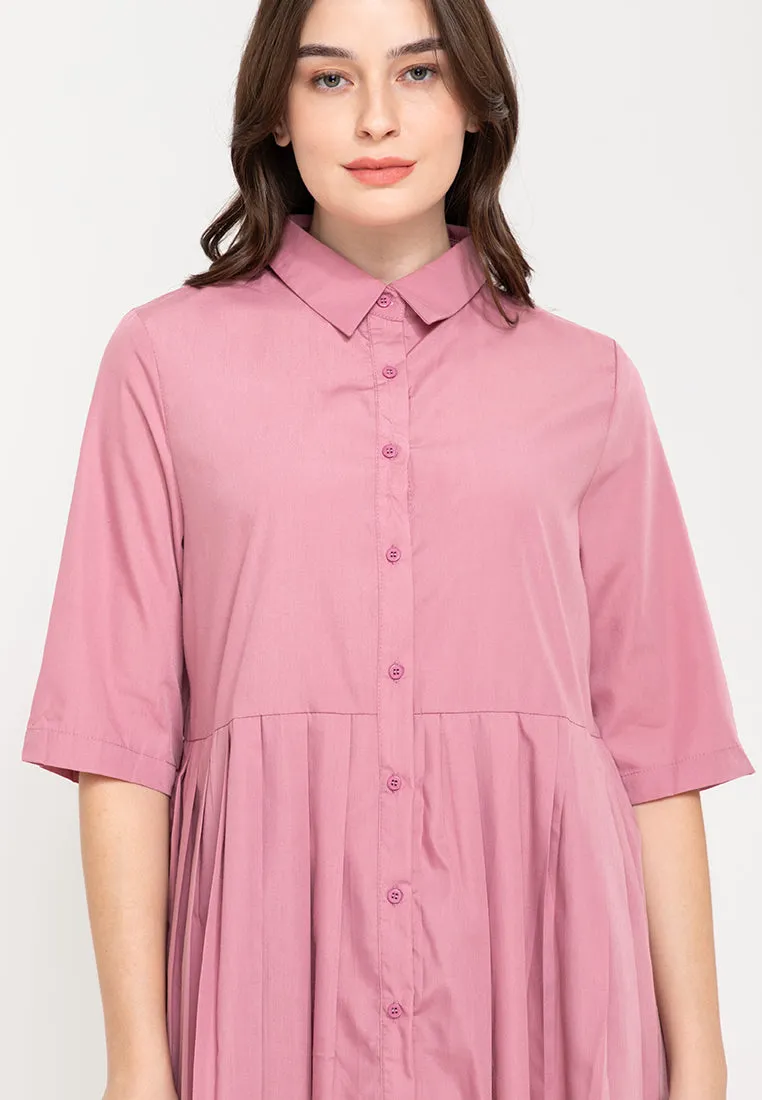 CEDAR Pleated Skirt Dress