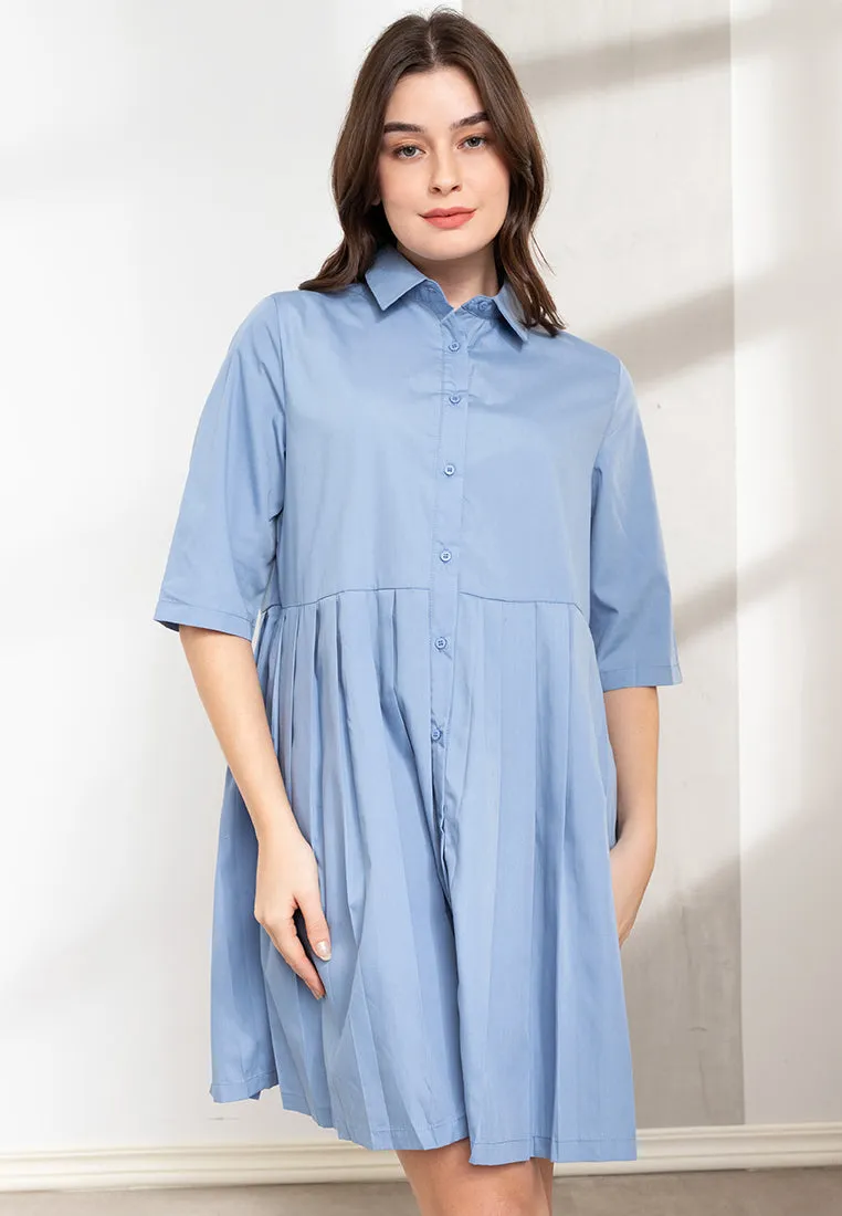 CEDAR Pleated Skirt Dress