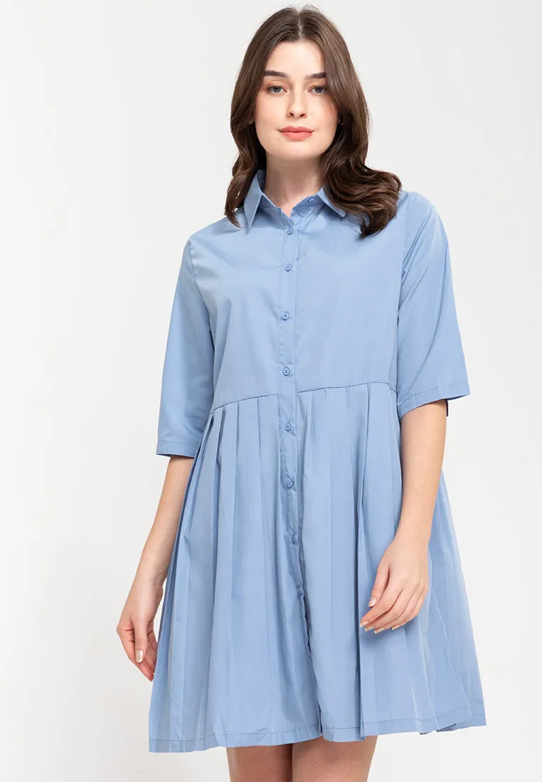 CEDAR Pleated Skirt Dress