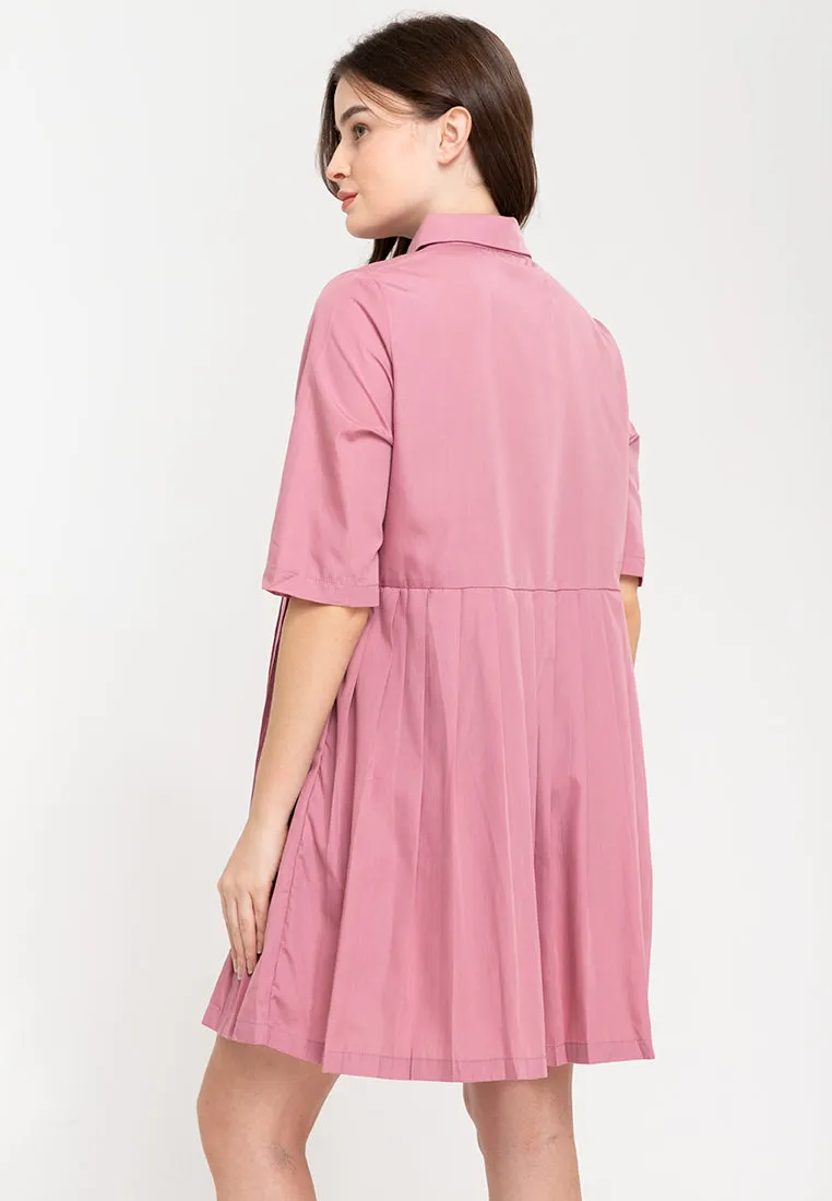 CEDAR Pleated Skirt Dress