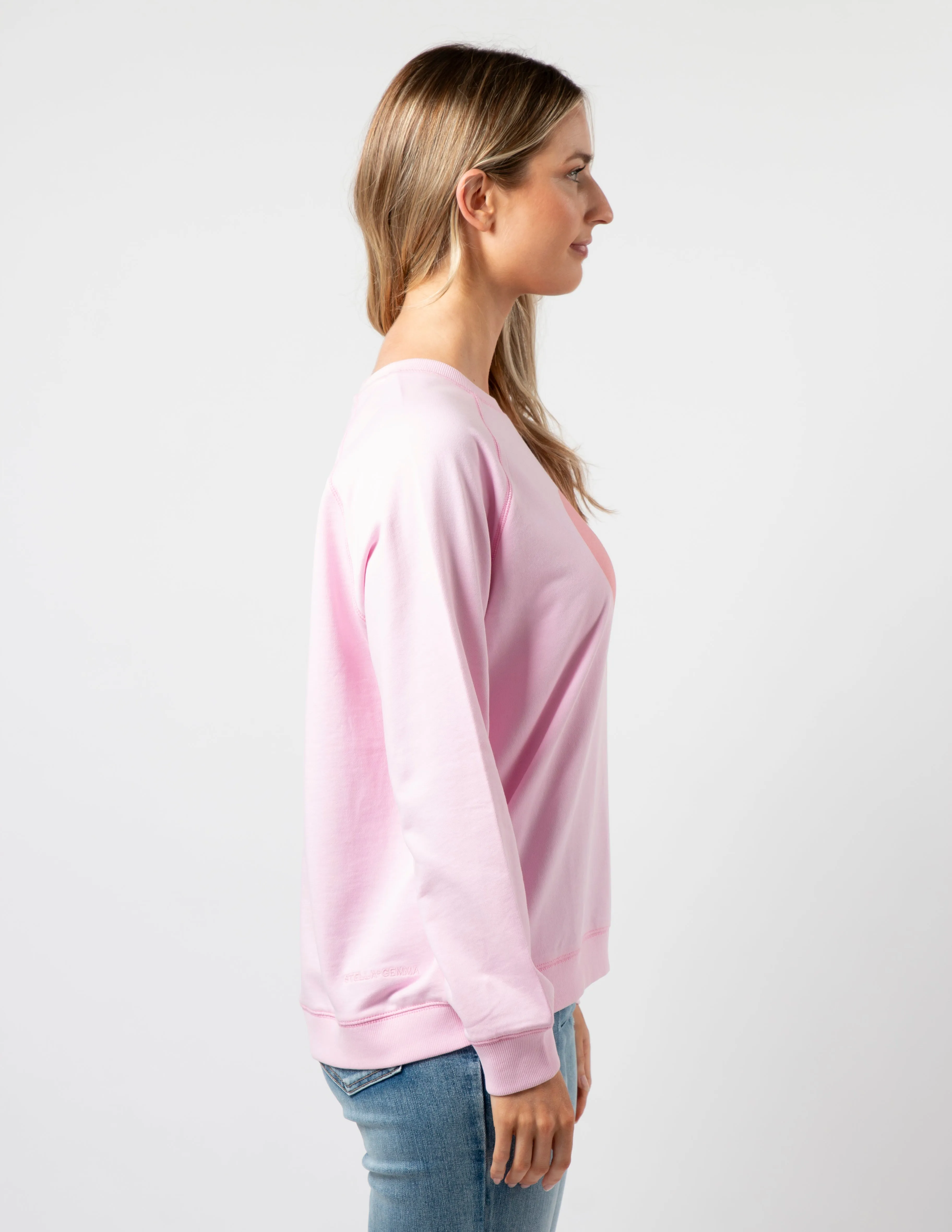 Classic Sweater - Ballet with Flame Heart