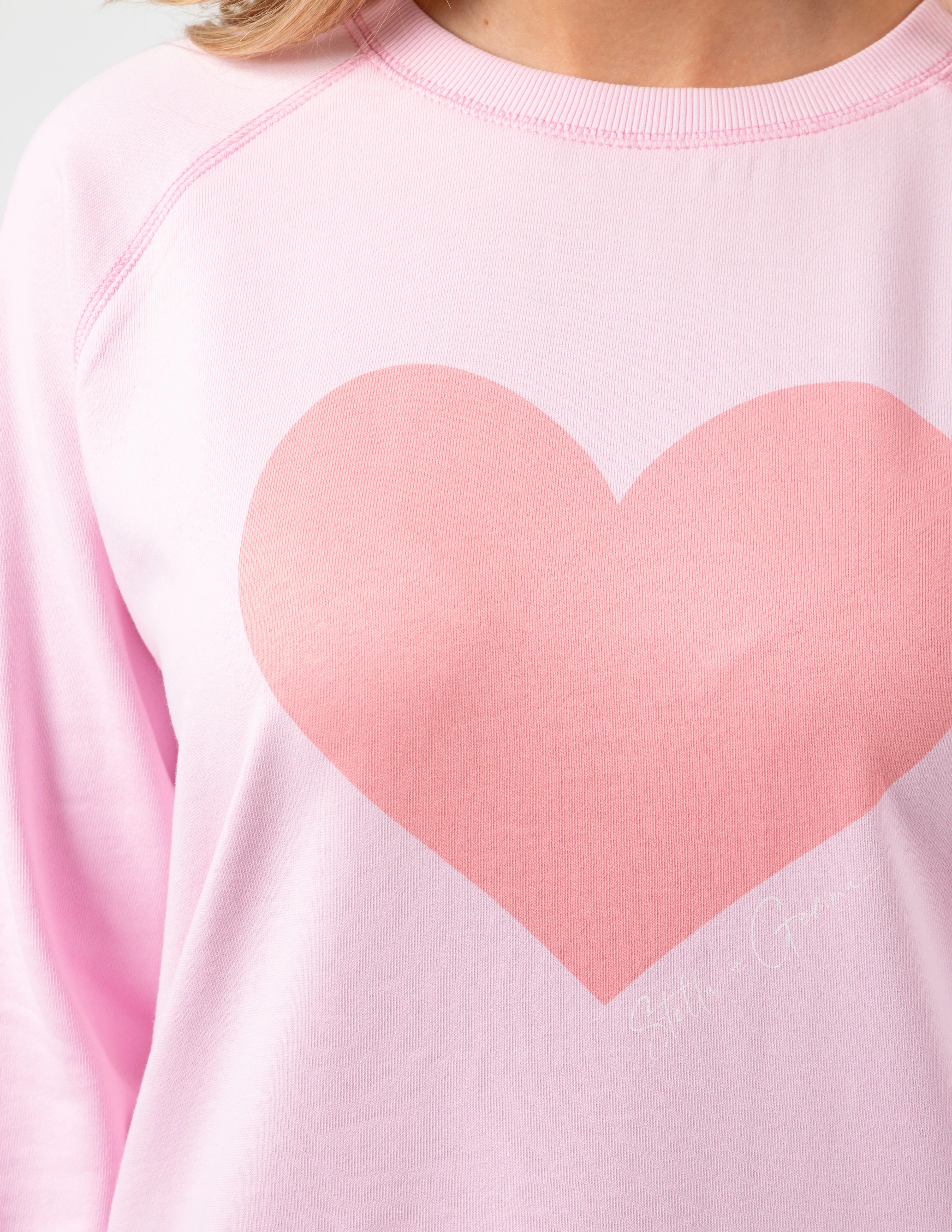 Classic Sweater - Ballet with Flame Heart