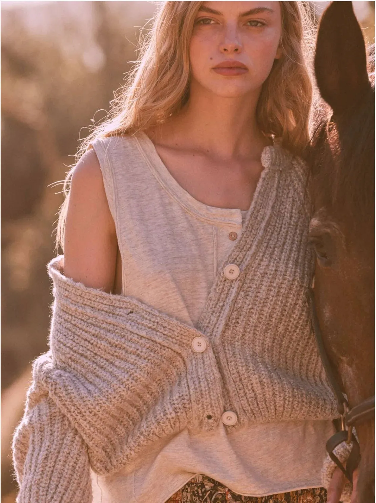 Confetti Button Cardigan
