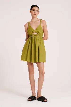 DESI LINEN MINI DRESS