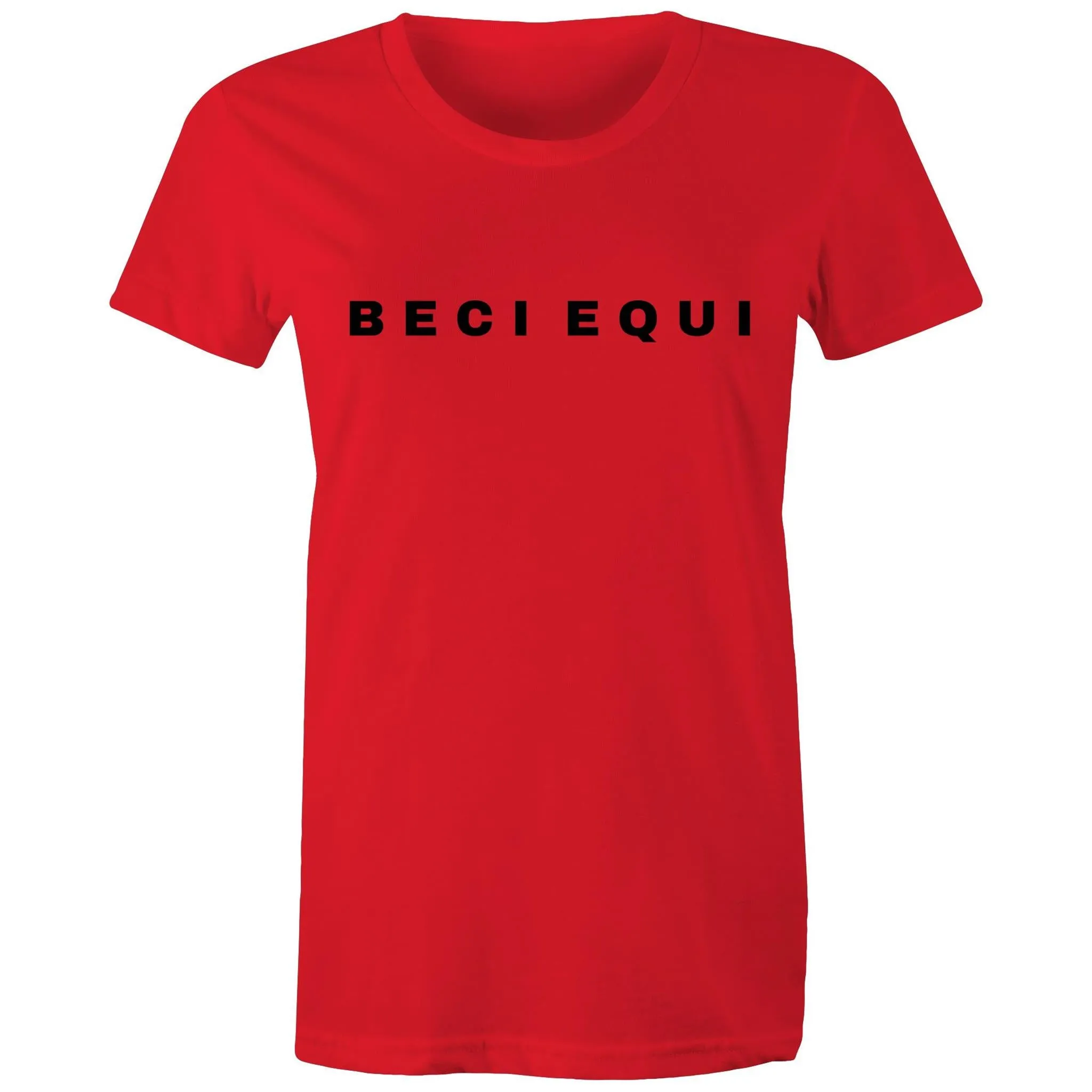 Essential Tee - Red Mustang