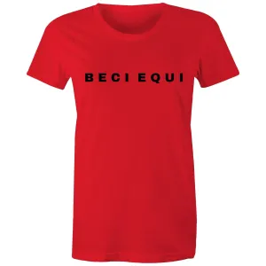 Essential Tee - Red Mustang