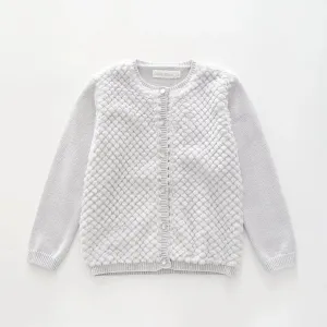 Faux Fur, Junior Girls Knit Cardigan