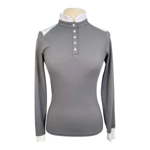 Free Ride Equestrian 'Devon' Competition Top in Stone - Women's XL