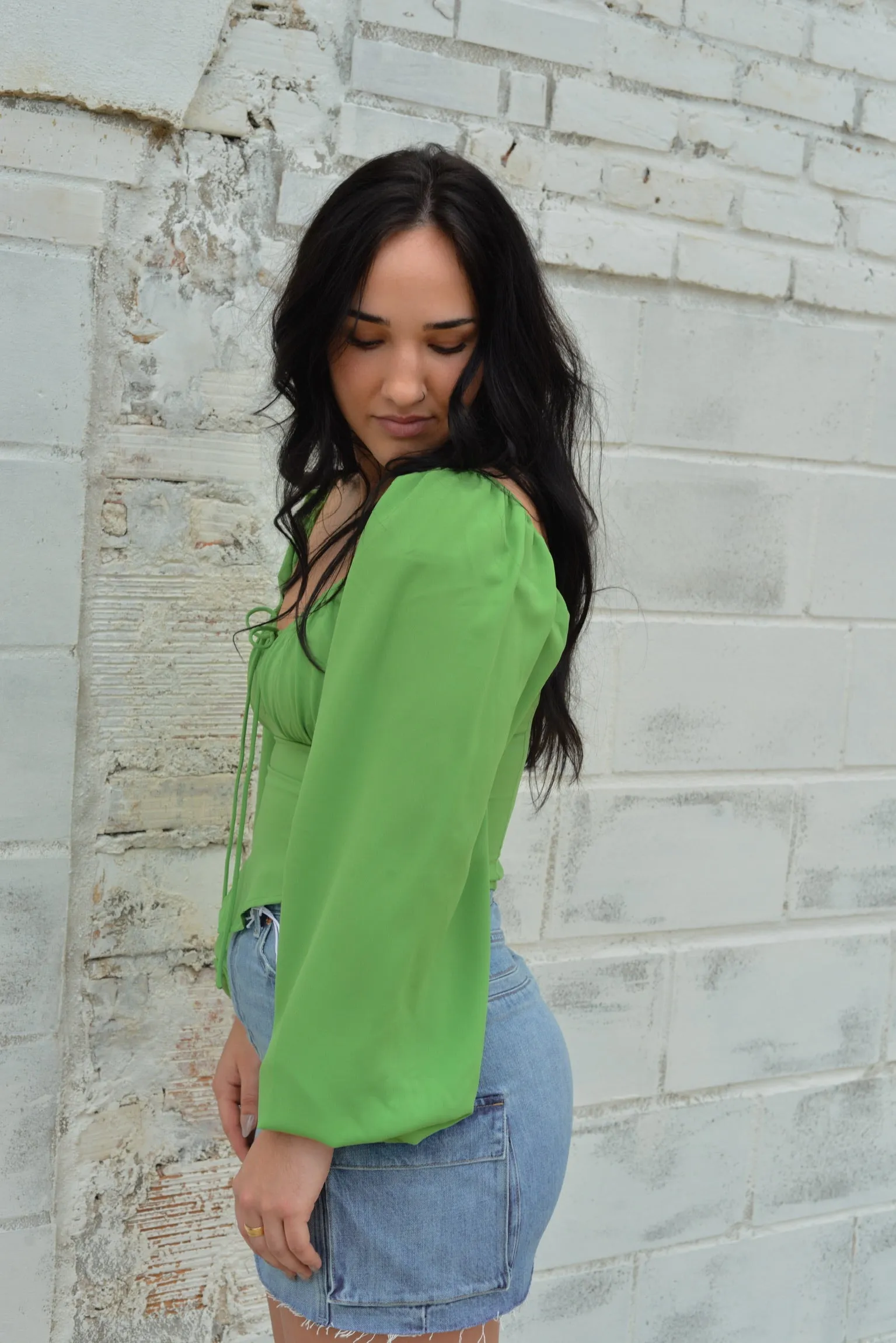 GREEN TEA TOP