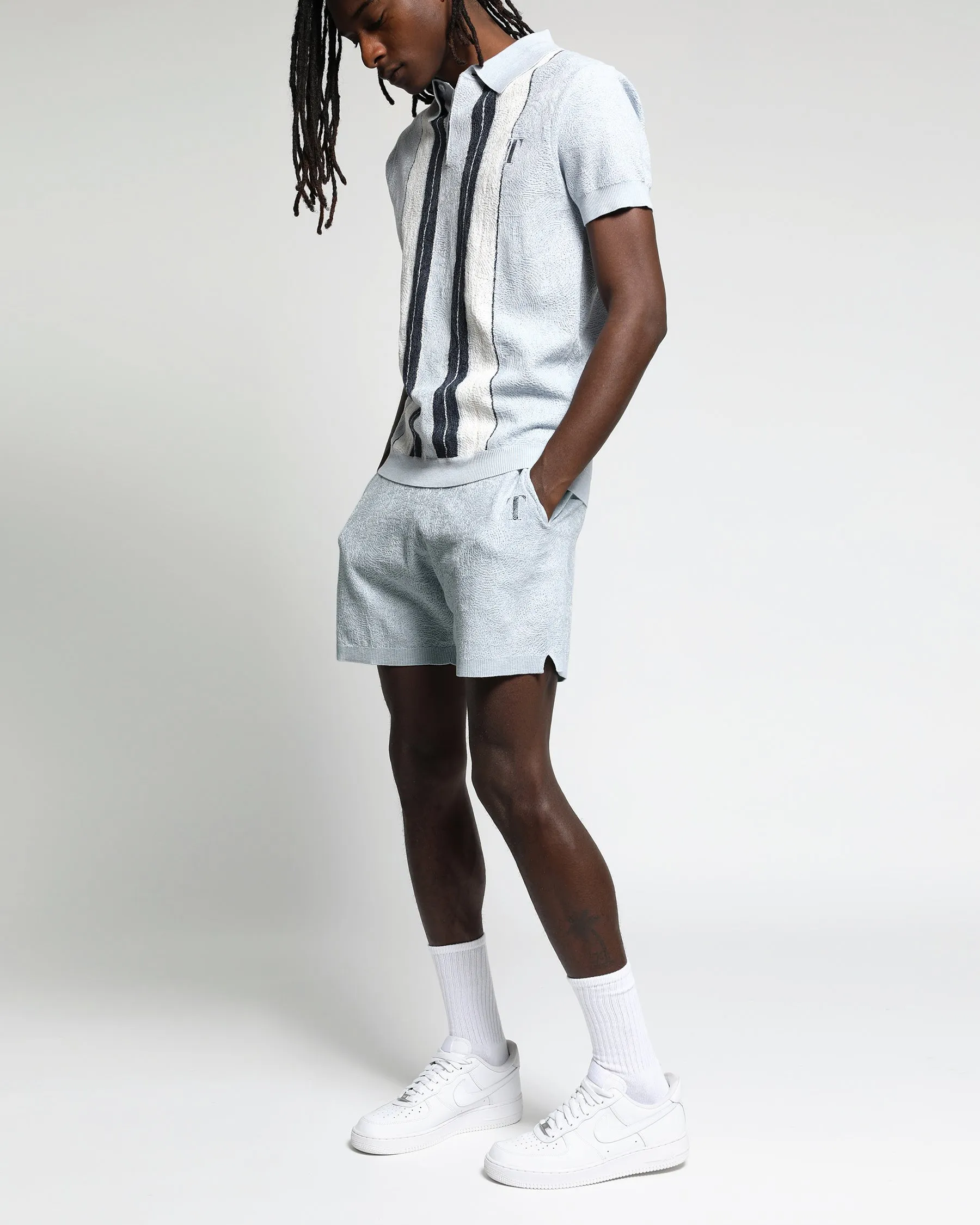 Identity Gauzy Knit S/S Polo Shirt