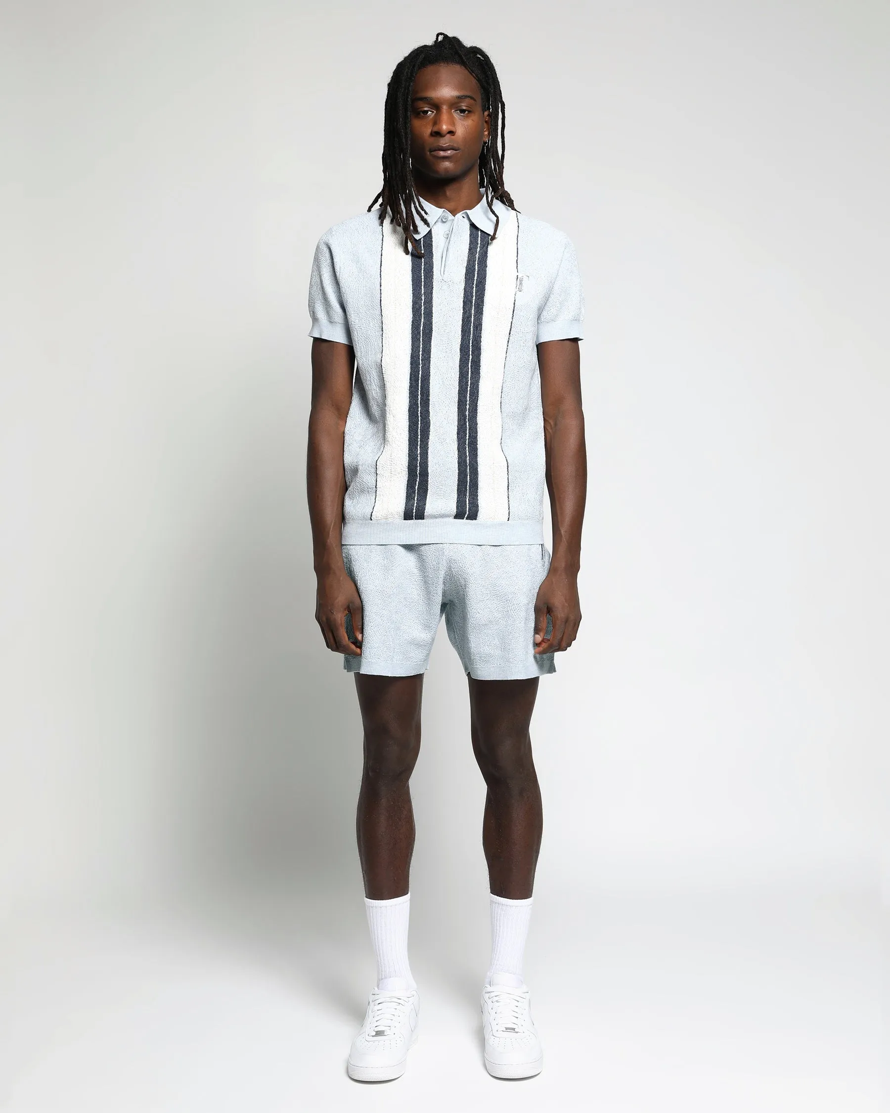 Identity Gauzy Knit S/S Polo Shirt