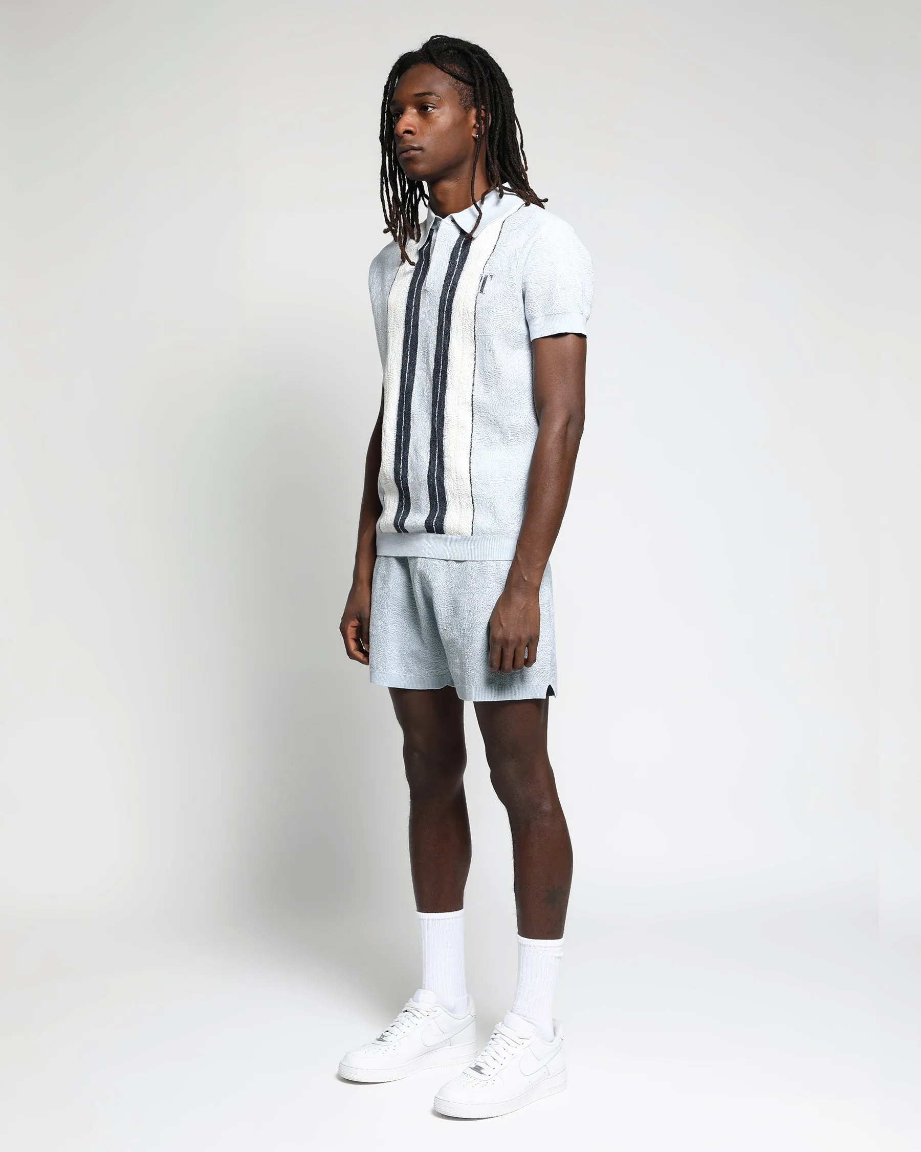 Identity Gauzy Knit S/S Polo Shirt