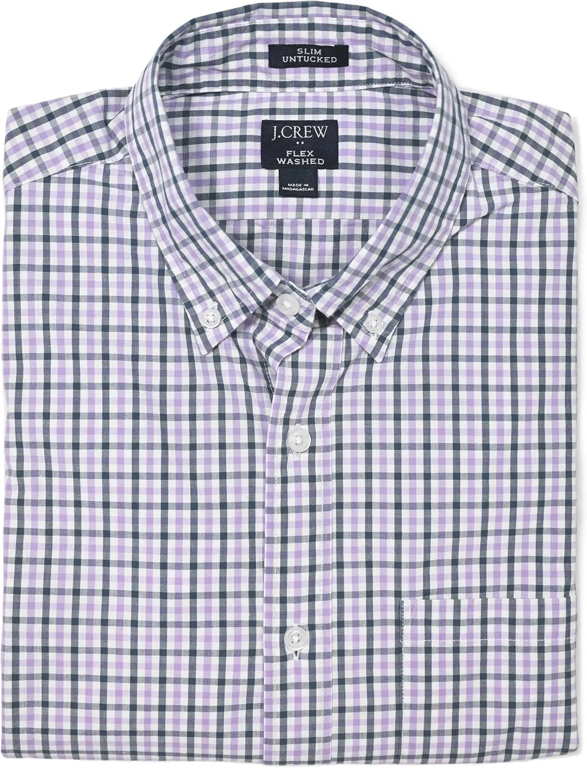 J.Crew Mercantile Men's Long Sleeve Slim Untucked Flex Shirt