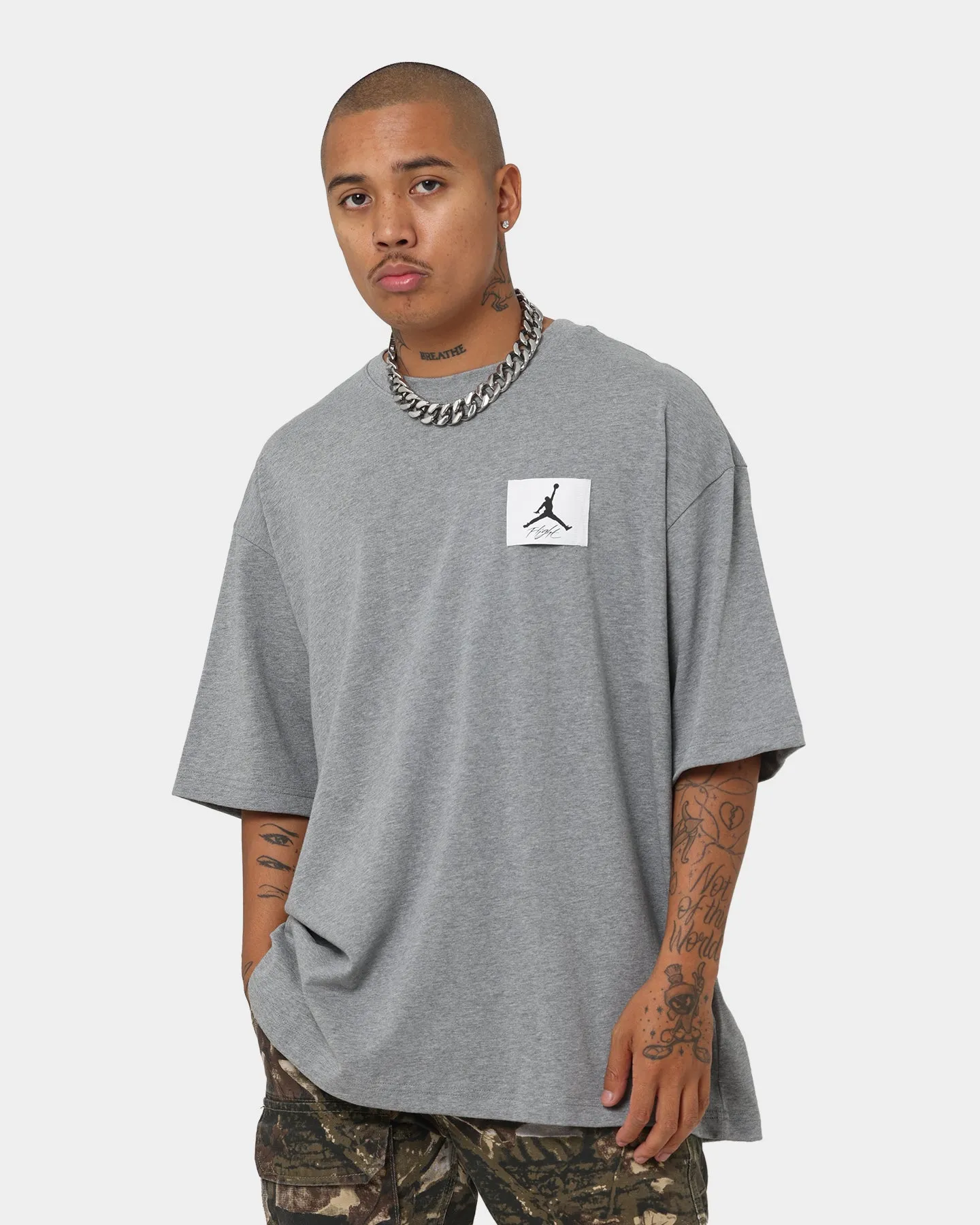Jordan Flight Essential Oversized T-Shirt Carbon Heather