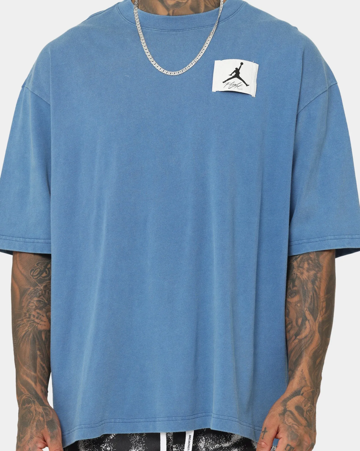 Jordan Flight Essential Washed Oversized T-Shirt True Blue