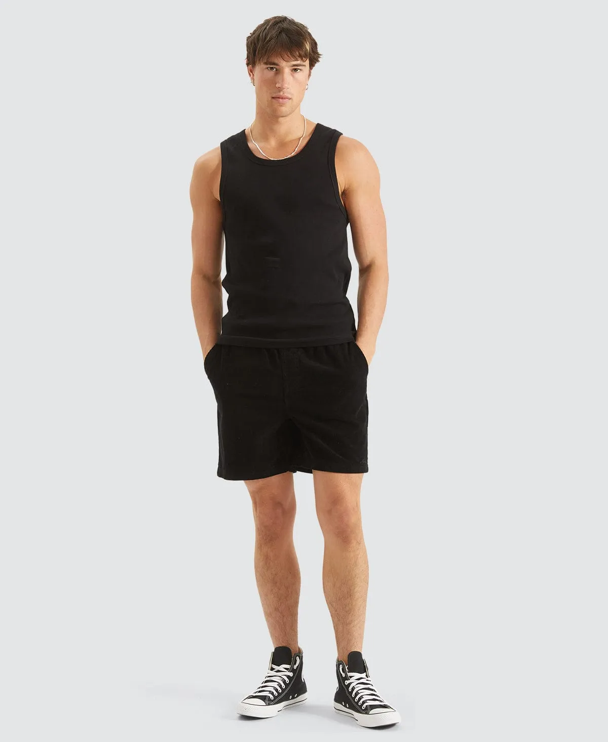 Kai Singlet Black