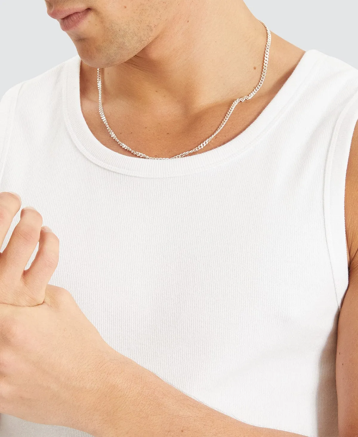 Kai Singlet White