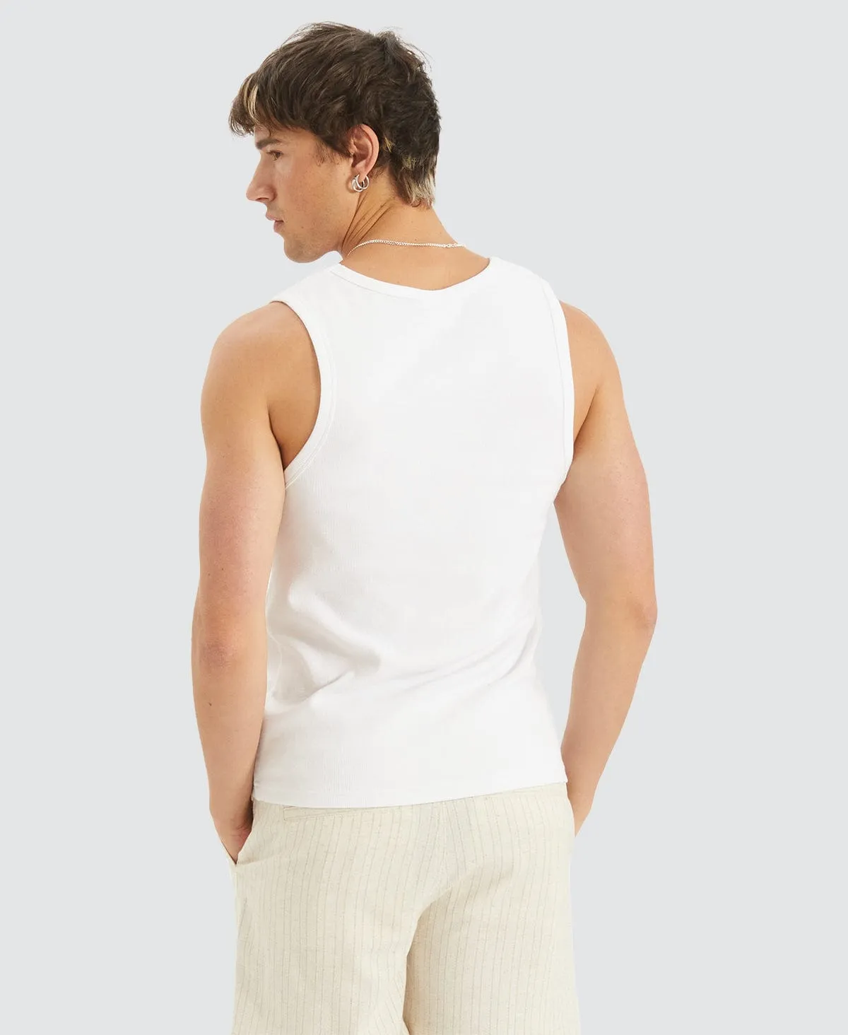 Kai Singlet White