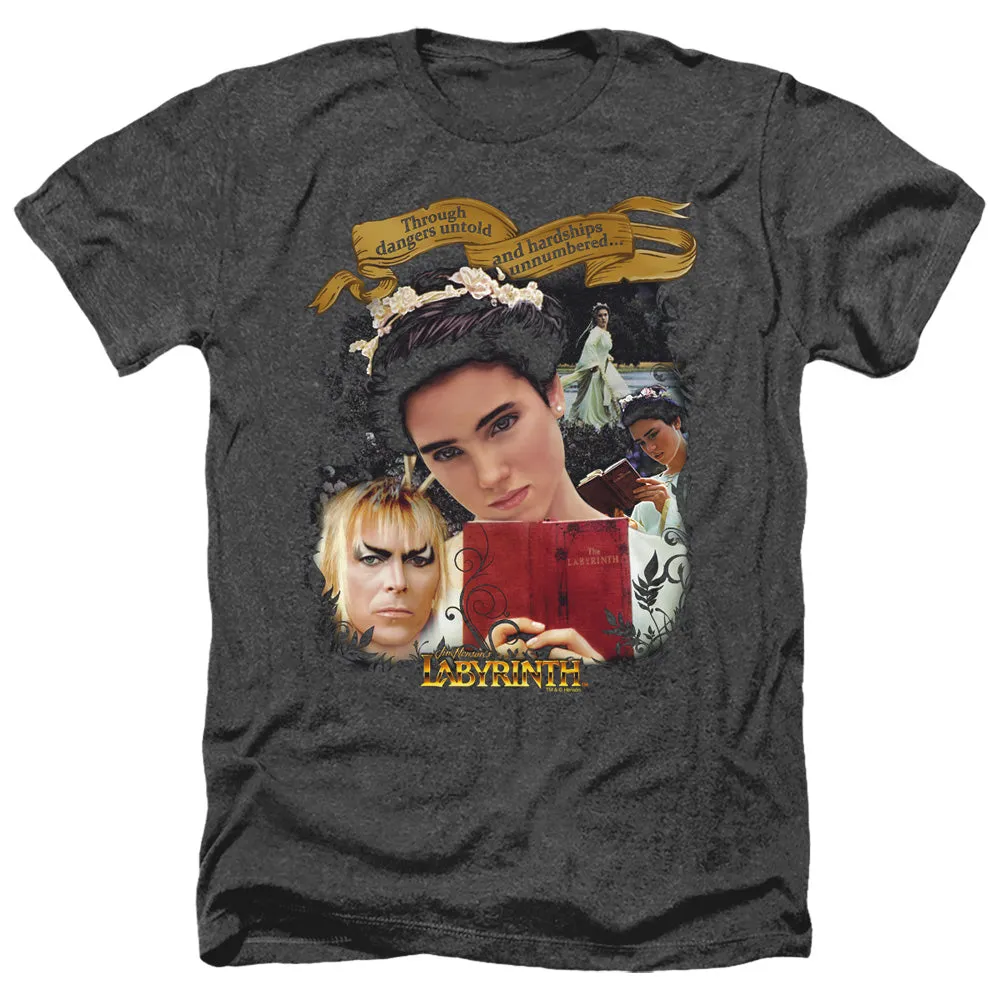 Labyrinth Dangers Untold Regular Fit Black Short Sleeve Shirt