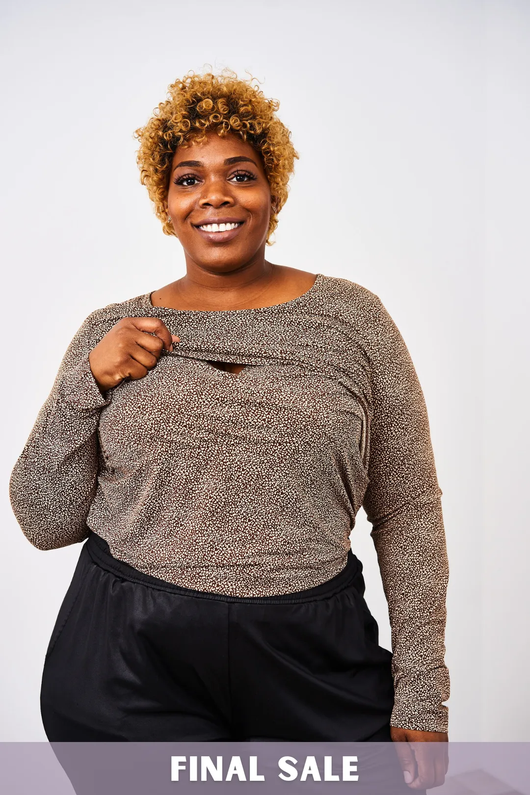 Latched Mama Essential Long Sleeve Nursing Top - Final Sale