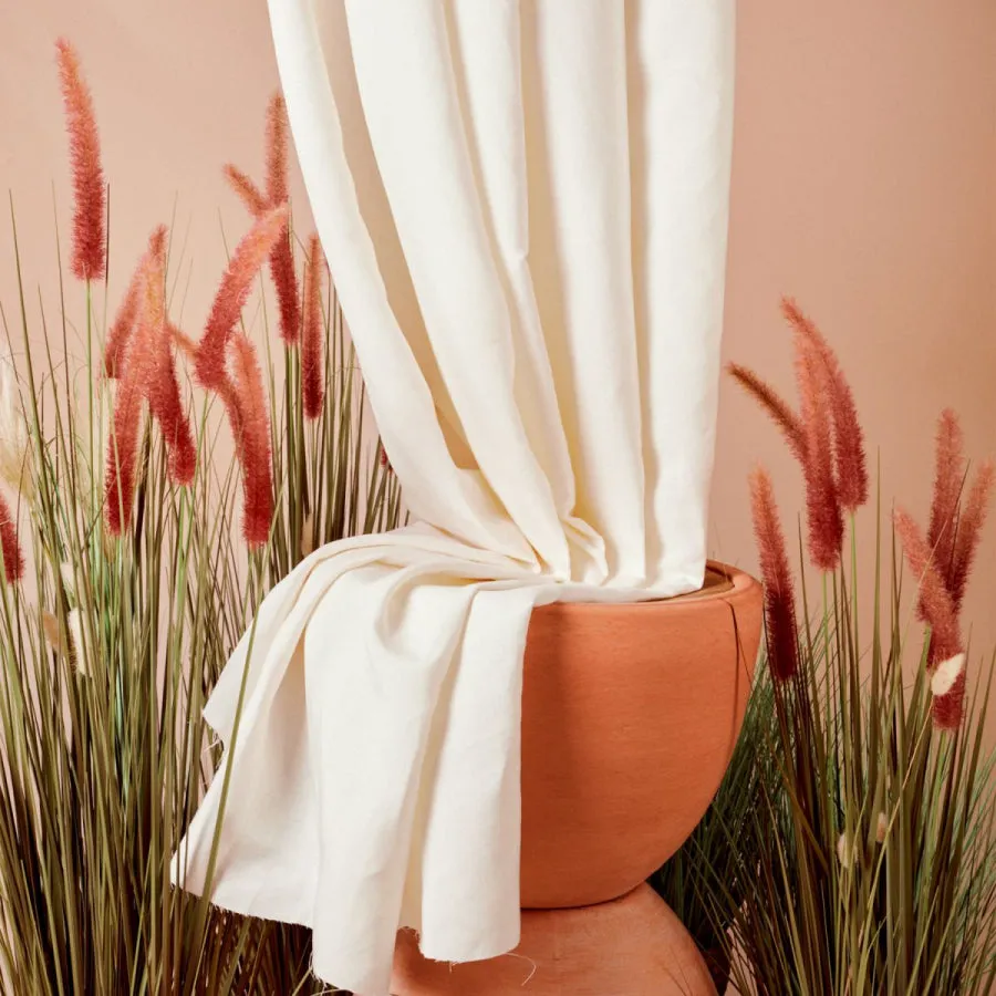 Linen/Viscose - Off-White