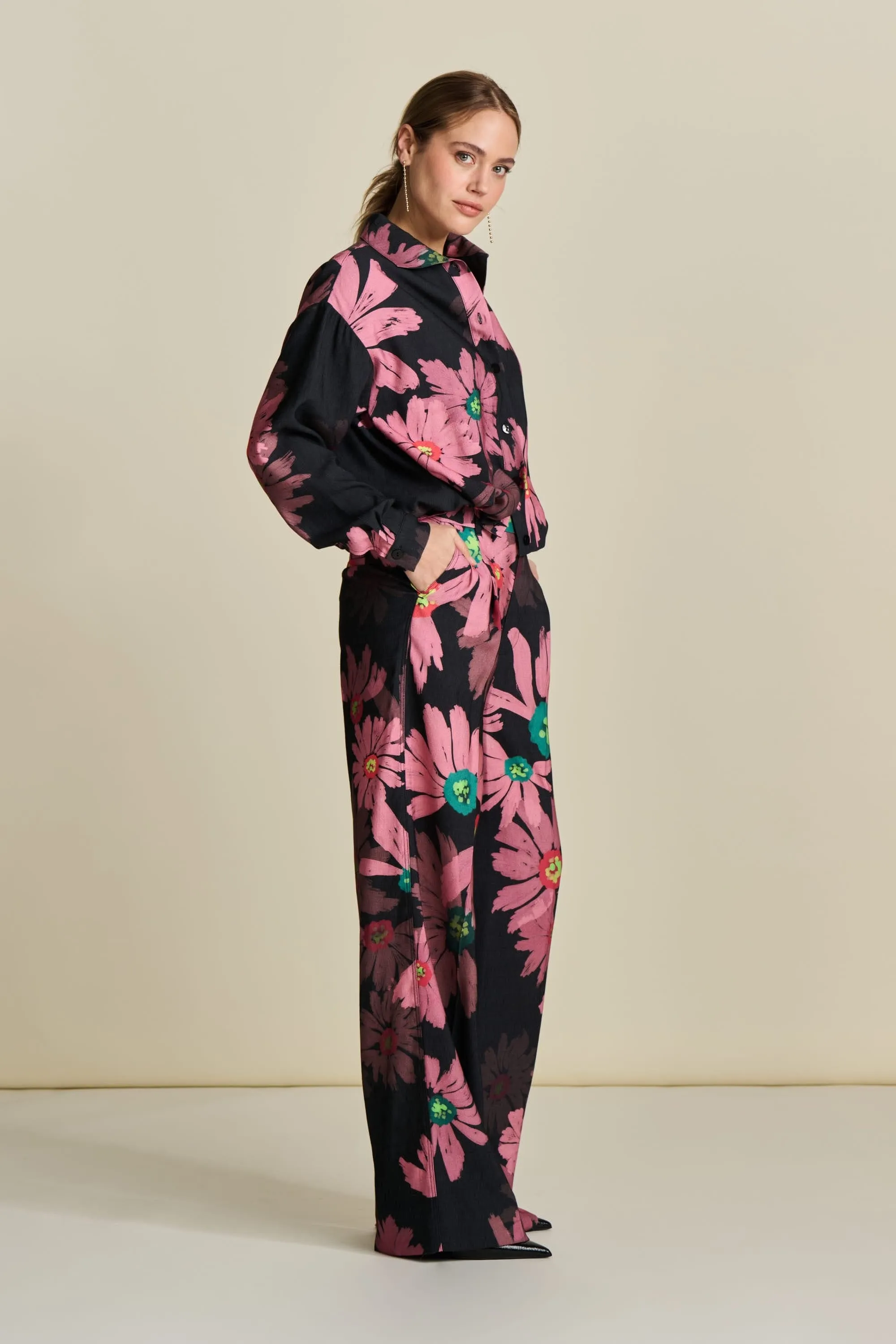 PANTS - Big Blooming Pink