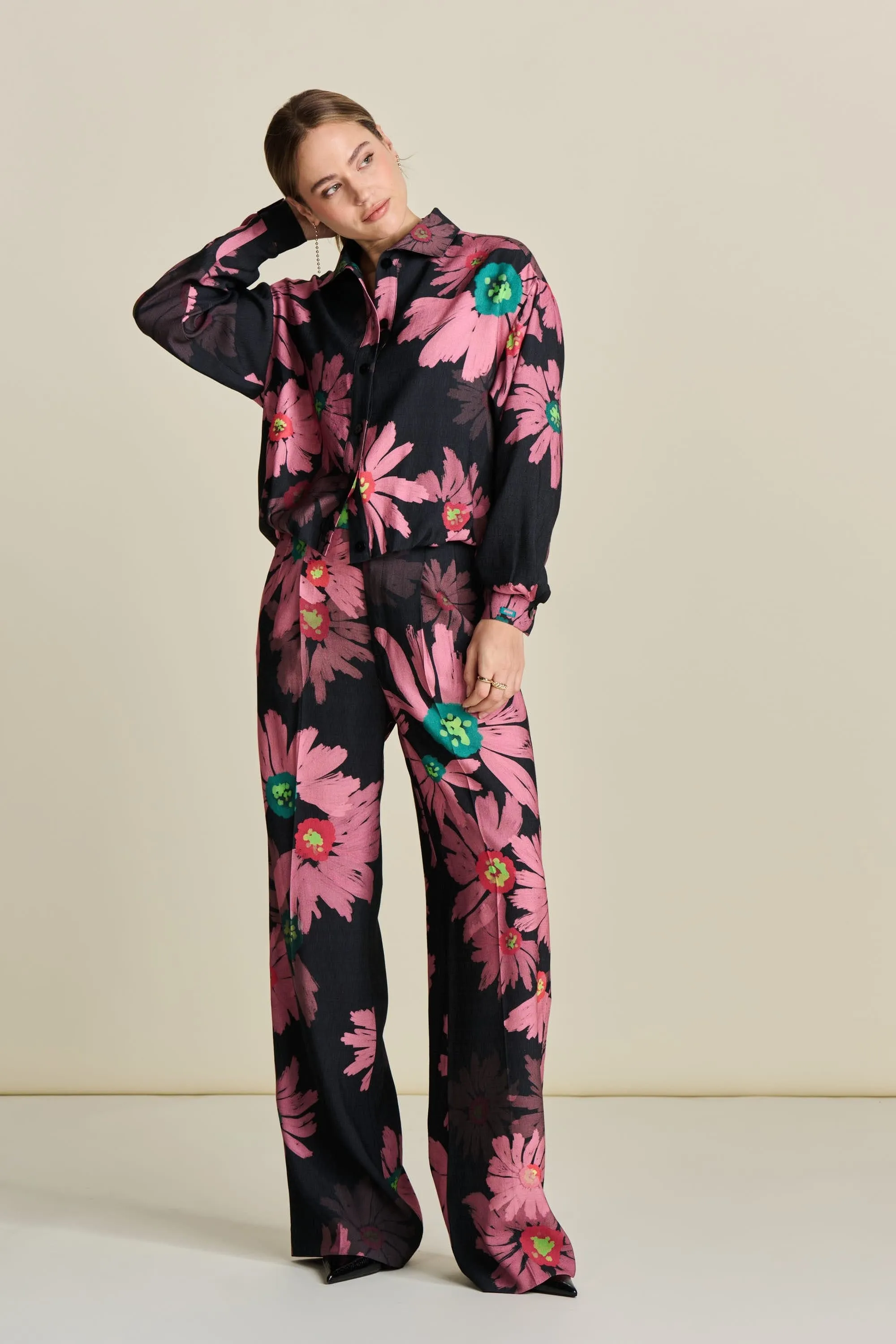 PANTS - Big Blooming Pink