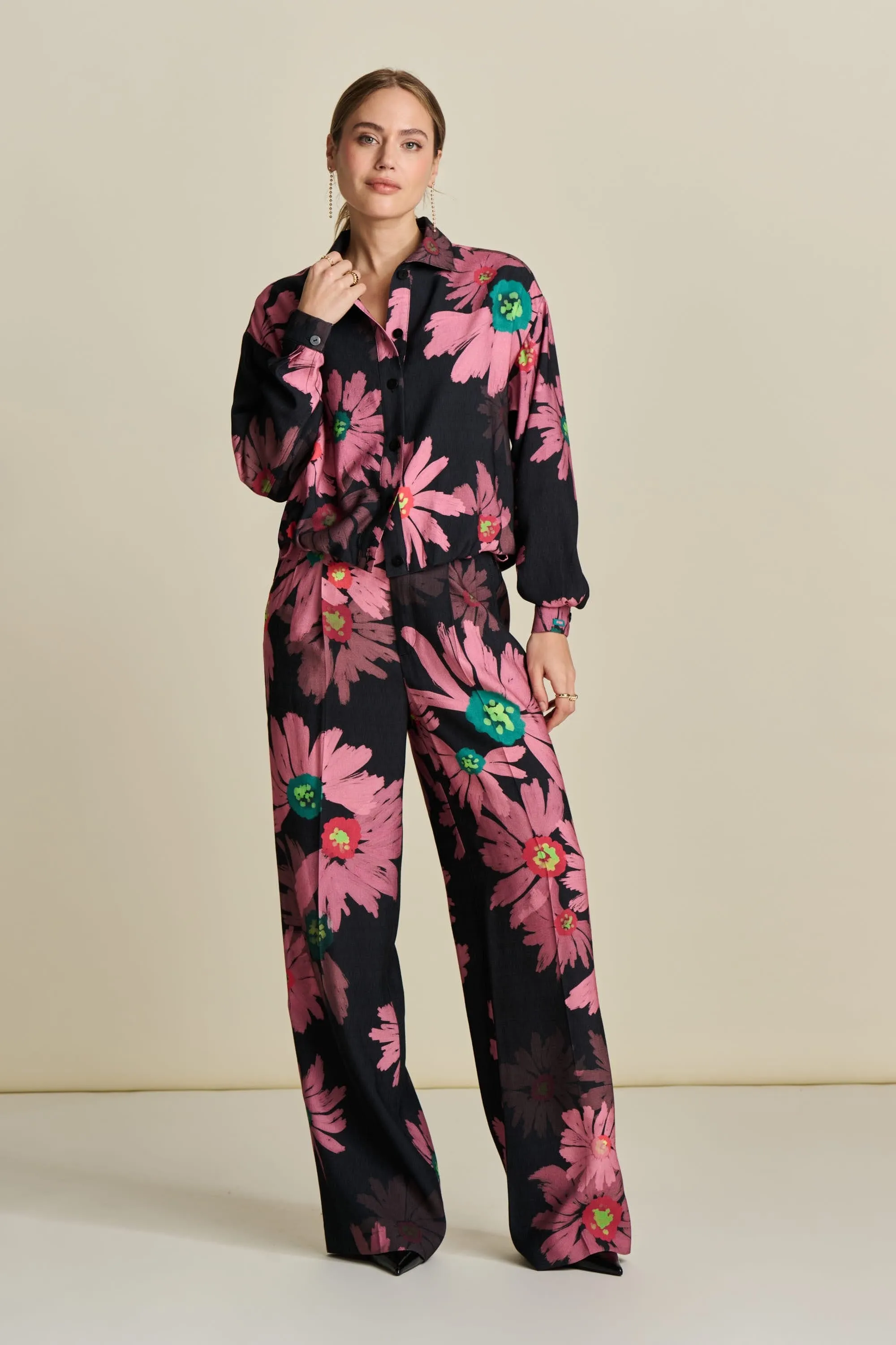 PANTS - Big Blooming Pink