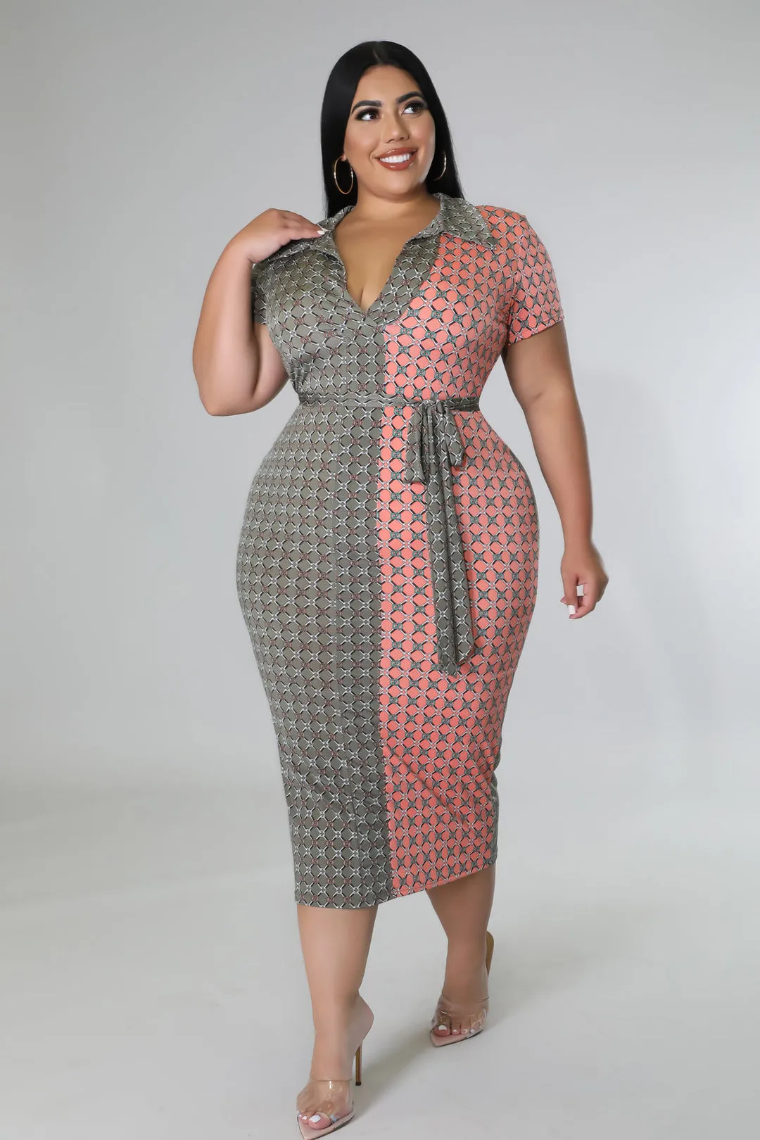 Plus Size Brunch Date Dress