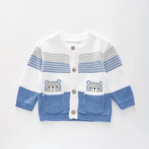 Premmie Bear, Baby Boys Knit Cardigan