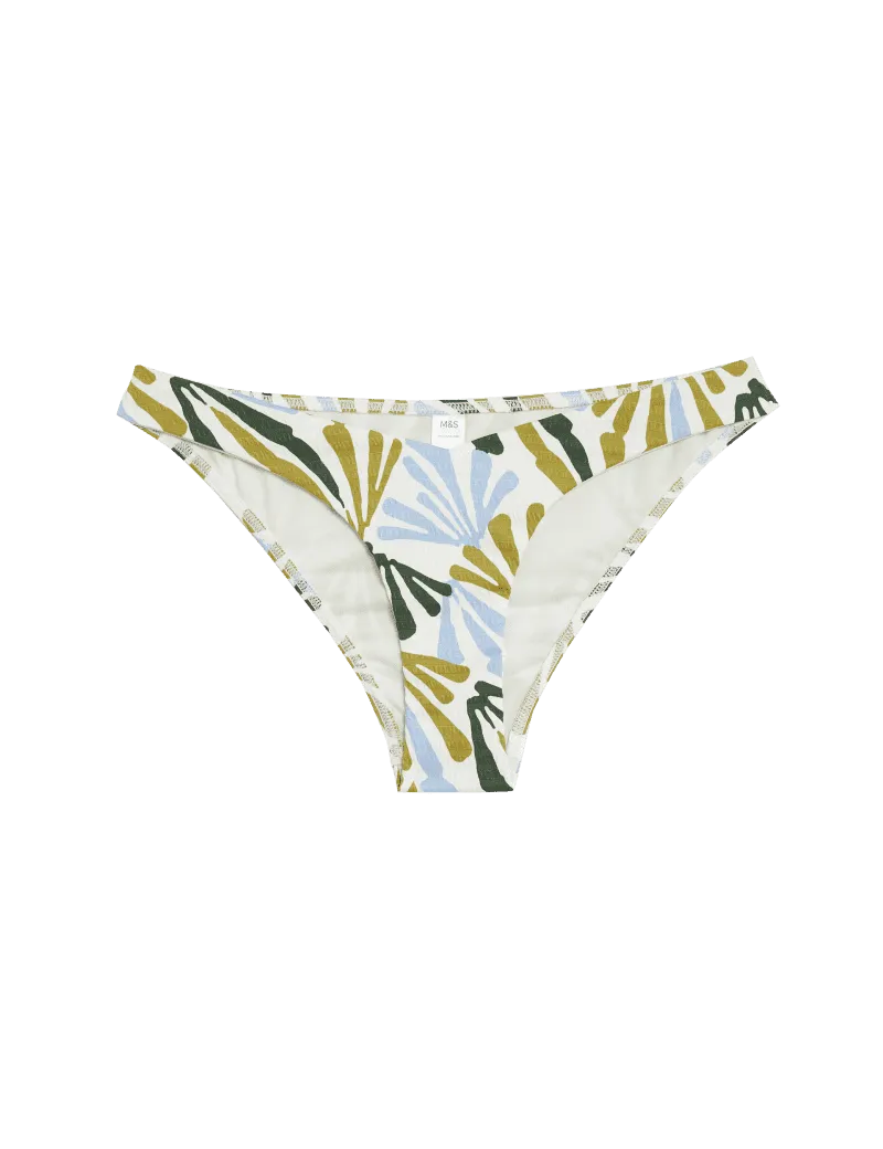 Printed Bikini Bottoms