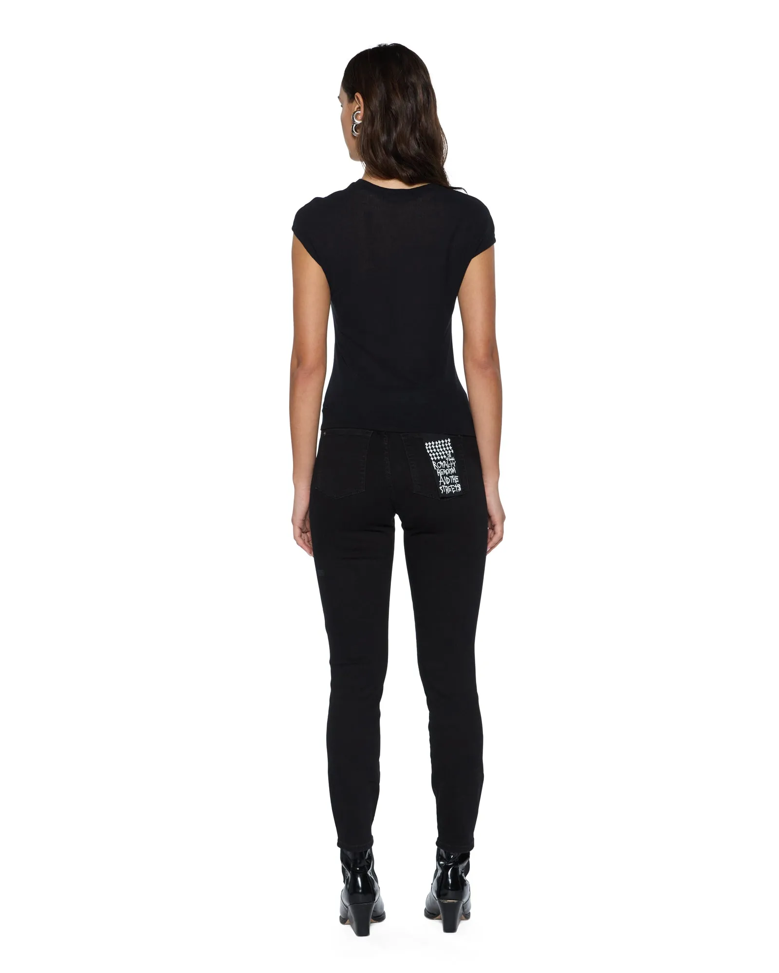 STAPLE SS TEE BLACK SHEER