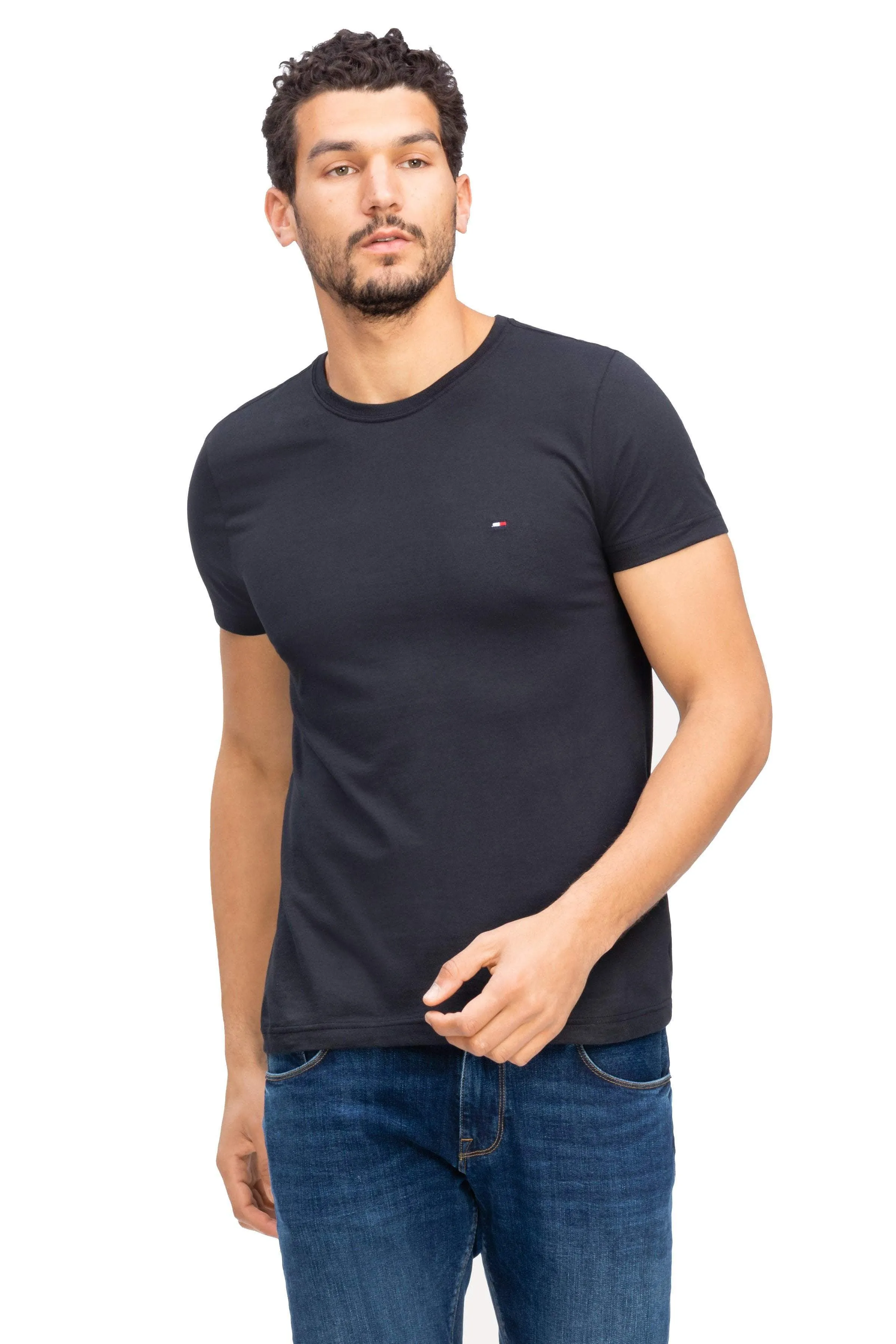 TOMMY HILFIGER ESSENTIAL CLASSIC TEE -  DESERT SKY