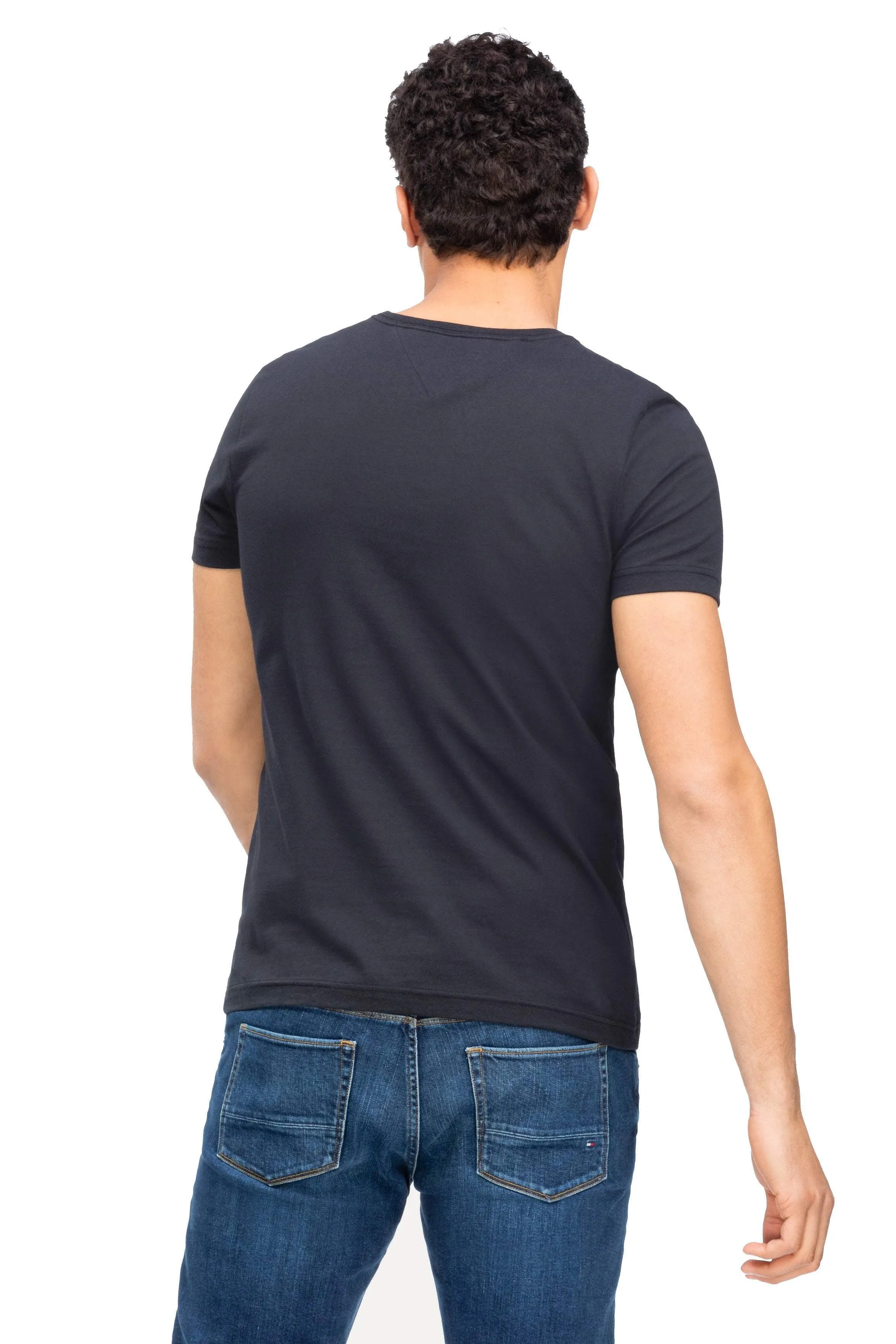 TOMMY HILFIGER ESSENTIAL CLASSIC TEE -  DESERT SKY