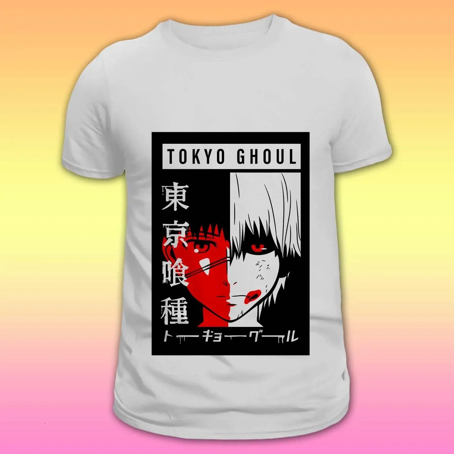 Unisex anime T-shirt –Tokyo ghoul