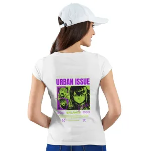 Urban issue  Womens cotton printed T-shirt