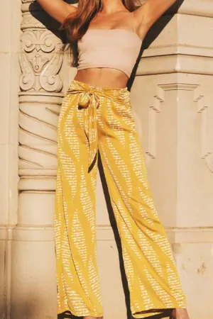 WAIST TIE VERSATILE PANT