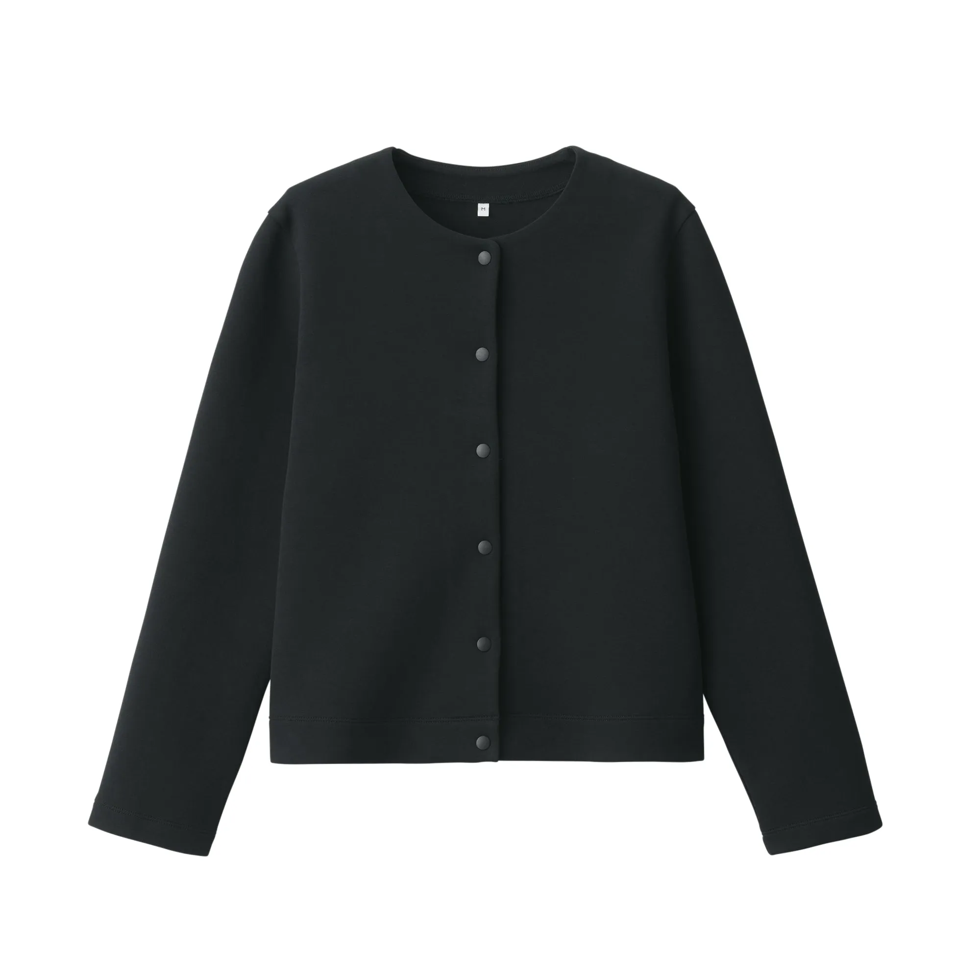 Women's Double Knitted Sweatshirt Cardigan