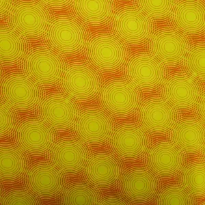 Yellow and Orange Cotton Blended Broadcloth
